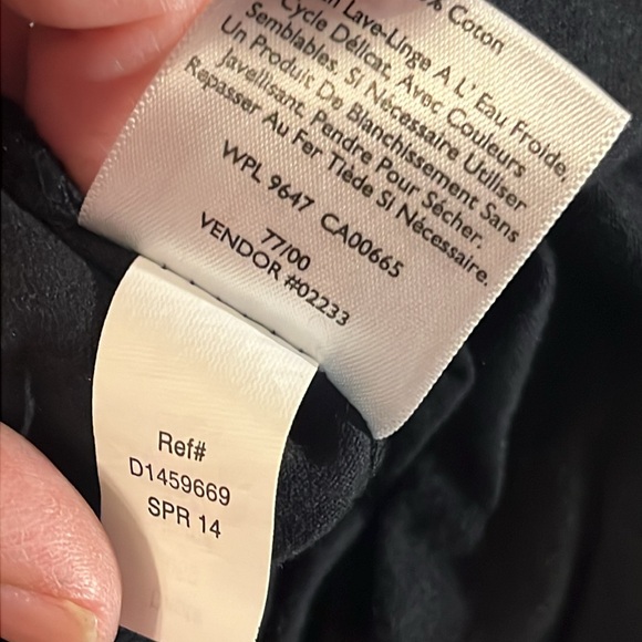 Eddie Bauer Black Maxi Empire Waist Sleeveless Knit Sz S - Picture 12 of 12